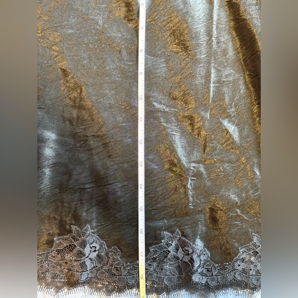 NWT J. Crew Gwen Black Satin Lace Slip Skirt - Women’s Small - Picture 10 of 10